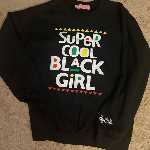 Hey Cutie Black History Sweatshirt - Picture 1 of 2